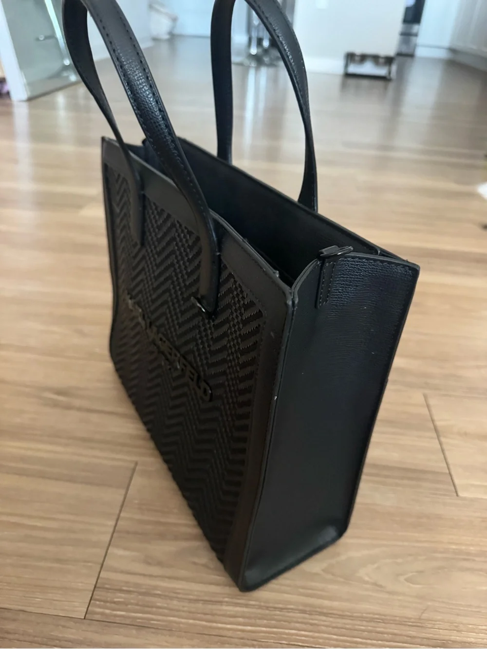 Karl Lagerfeld Paris Black Tote Bag